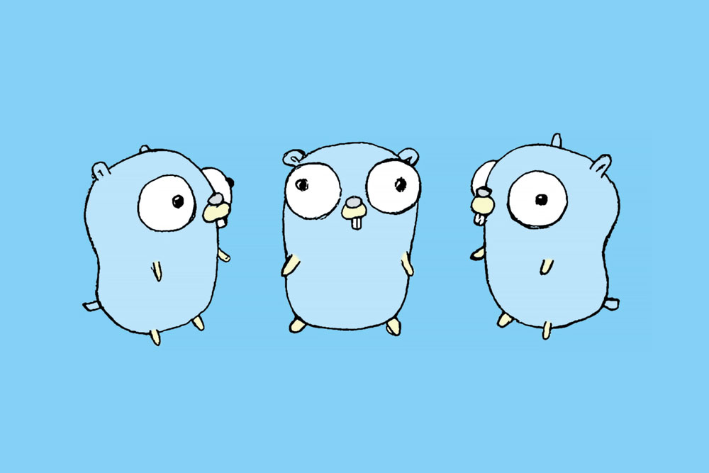 Gophers sitting